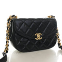 Chanel Small Lambskin Curve...
