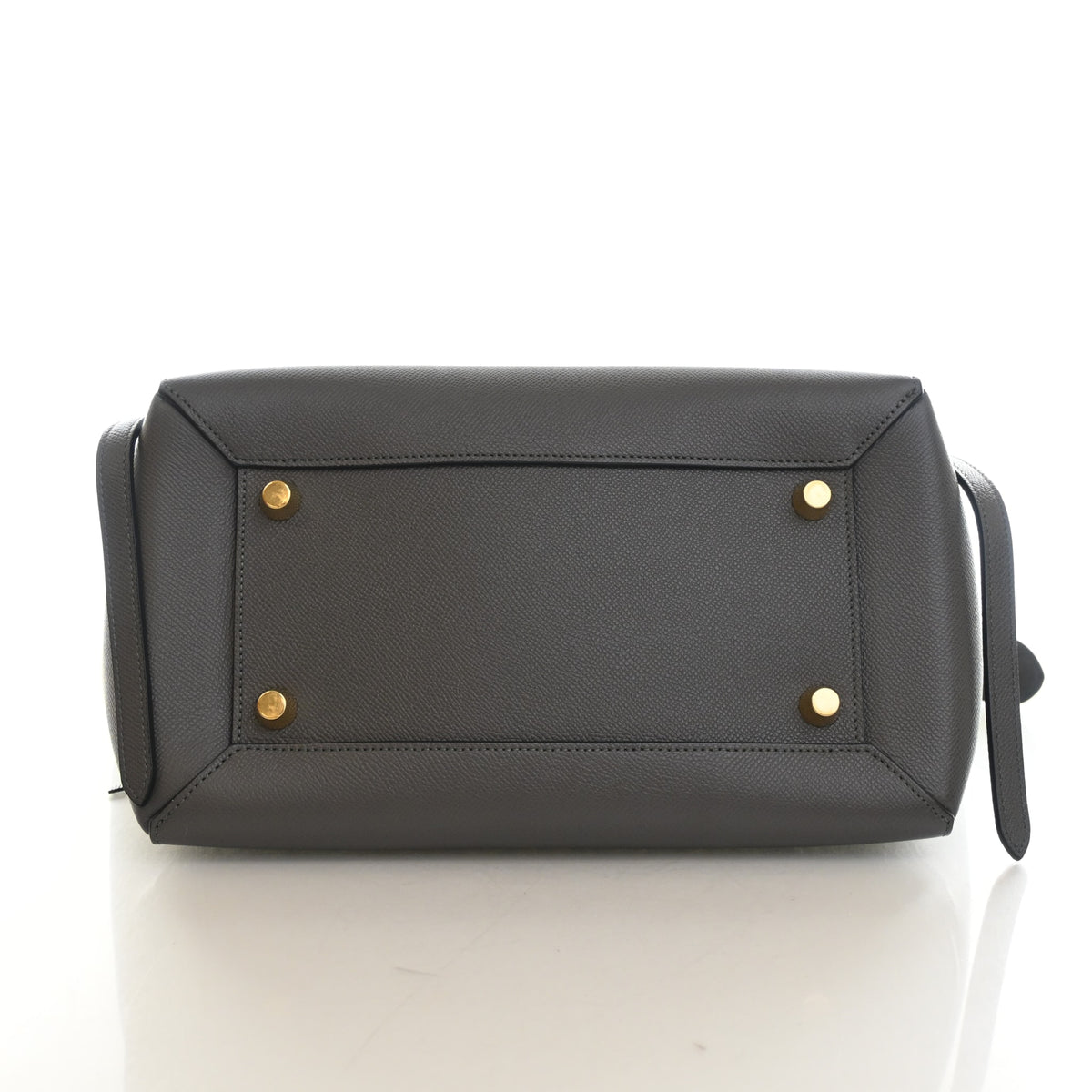 Pre-Owned Celine Belt Bag Mini Calfskin, base and feet view, photo 8 of 14