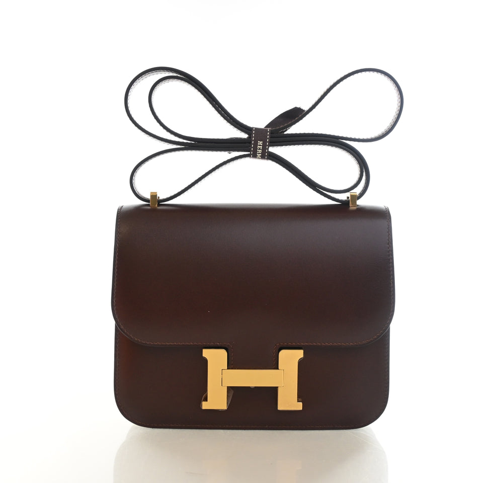 Hermes Box Calf Constance 18