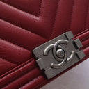 Chanel Medium Caviar Boy Fl...
