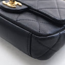 Chanel Mini Caviar Square F...