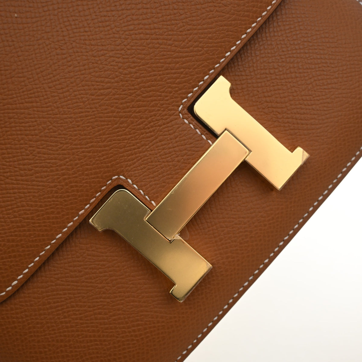 Hermès Gold Epsom Constance 18, photo 4 of 16