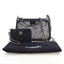 Chanel Lambskin Mesh Pouch Bag