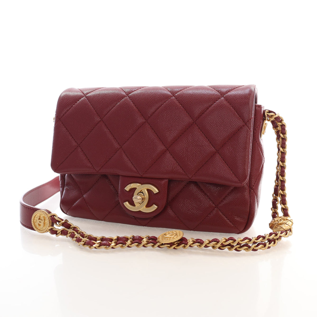 Chanel Mini Caviar Twist Your Buttons Flap Bag, photo 3 of 19