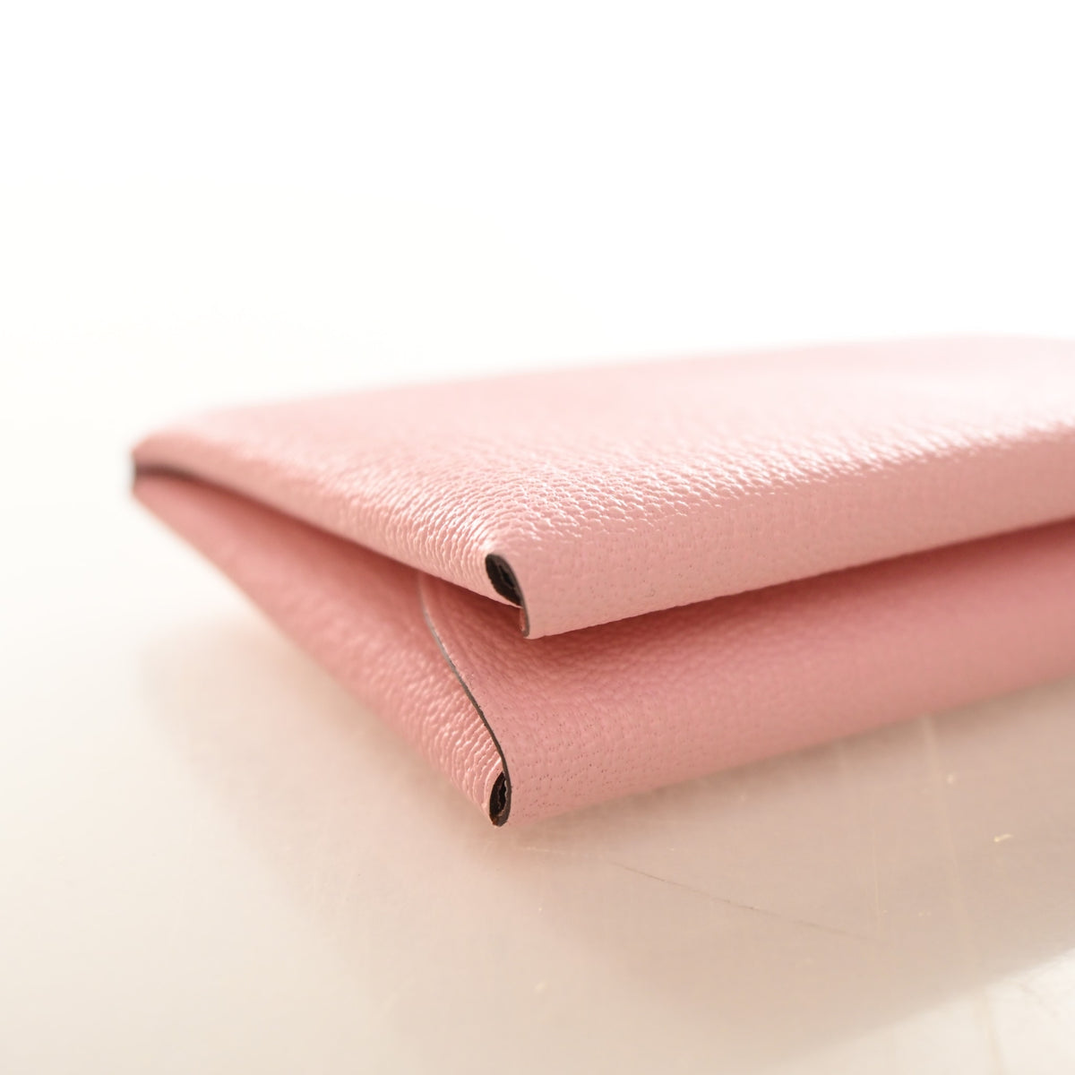 Hermes Rose Sakura Calvi Duo Card Holder, photo 5 of 13