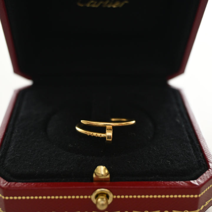 Cartier Small Model Juste Un Clou Ring Sz 53