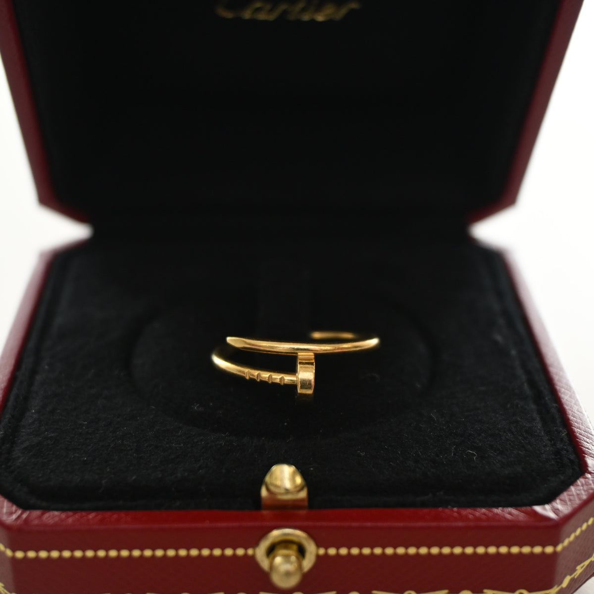 Cartier Small Model Juste Un Clou Ring Sz 53, photo 2 of 7