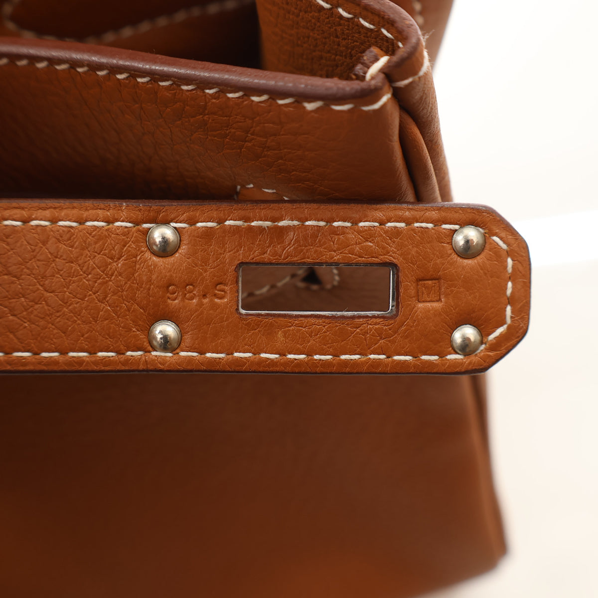 Hermes Gold Clemence JPG Shoulder Kelly 42, photo 15 of 17