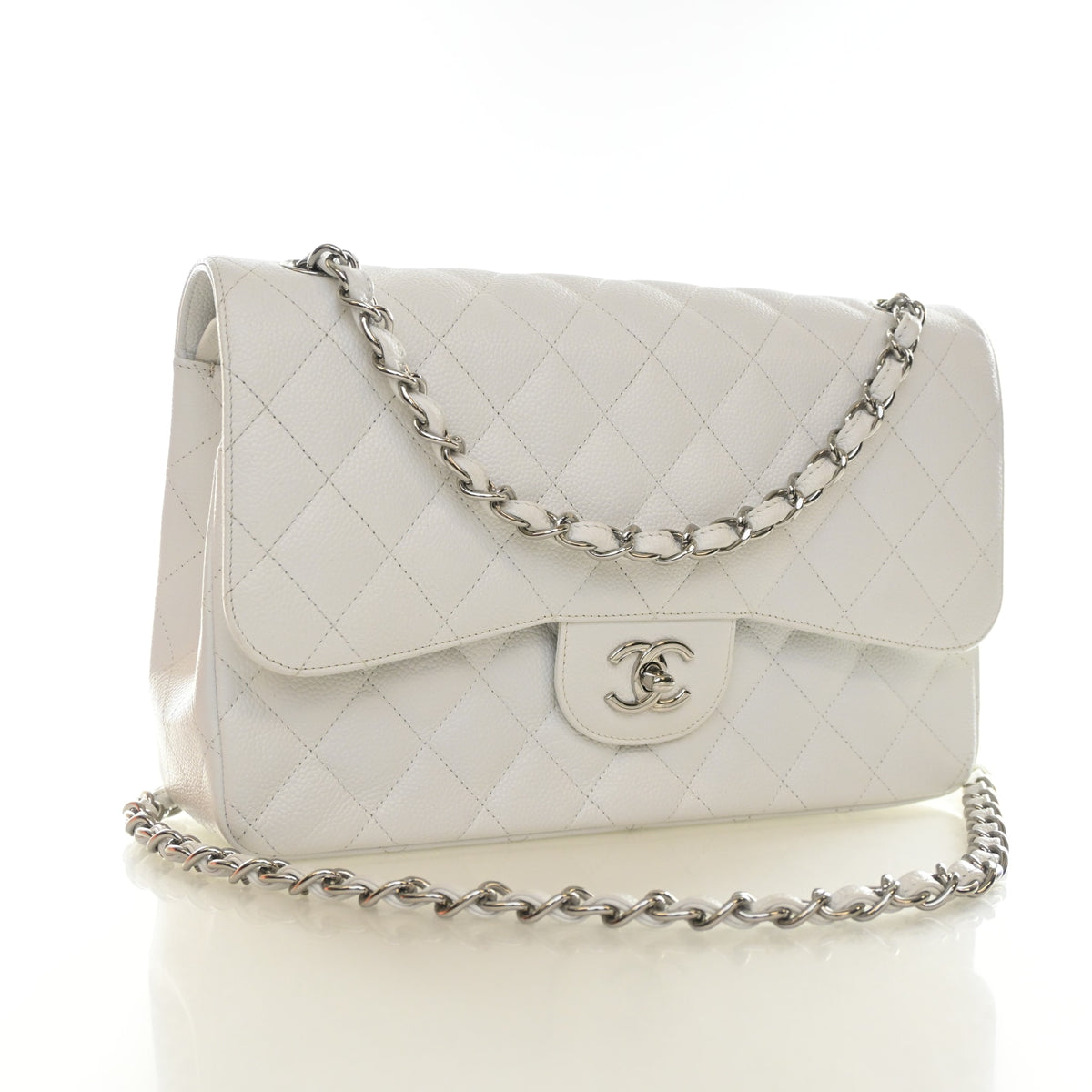 Chanel Jumbo Caviar Classic Double Flap Bag, photo 2 of 17