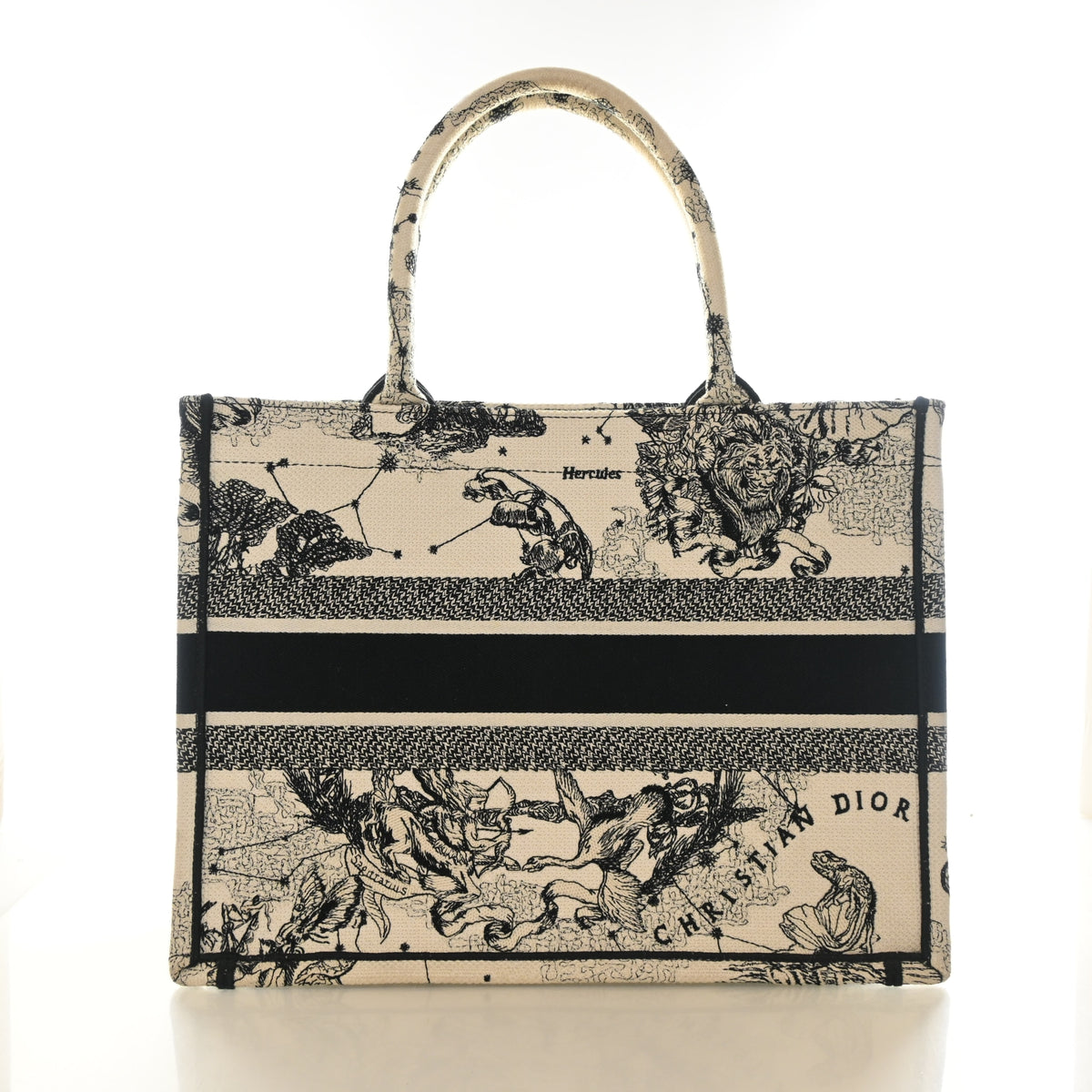 Christian Dior Medium Zodiac Toile De Jouy Book Tote, photo 10 of 16