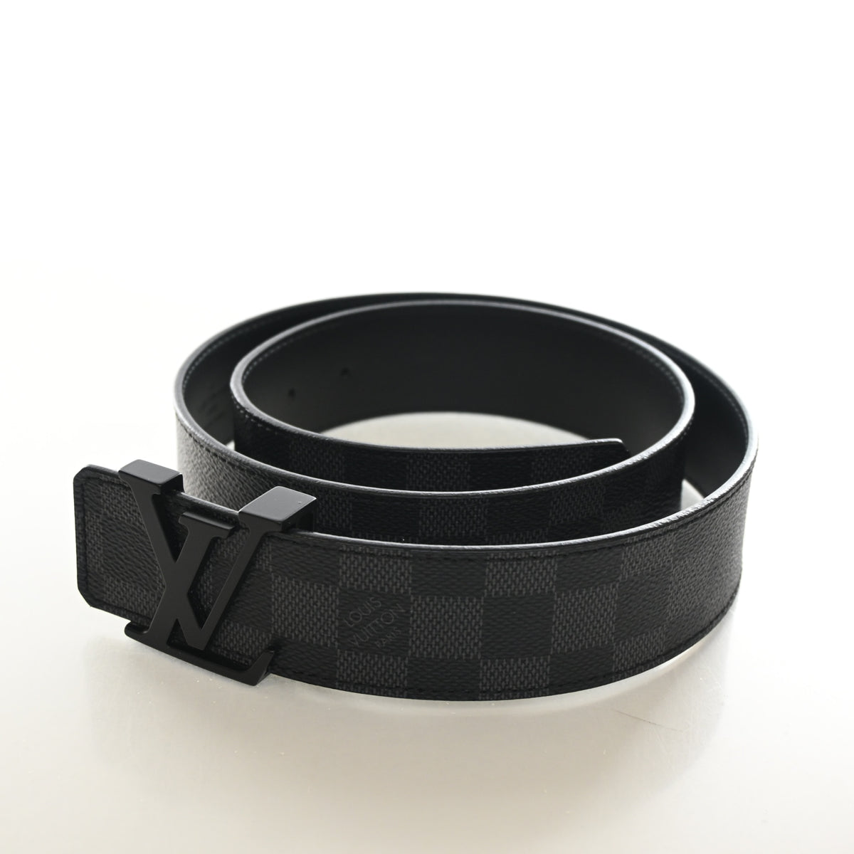 Louis Vuitton Damier Graphite Initiales Belt Sz 90/36, photo 4 of 8