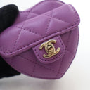 Chanel Mini Purple Lambskin...