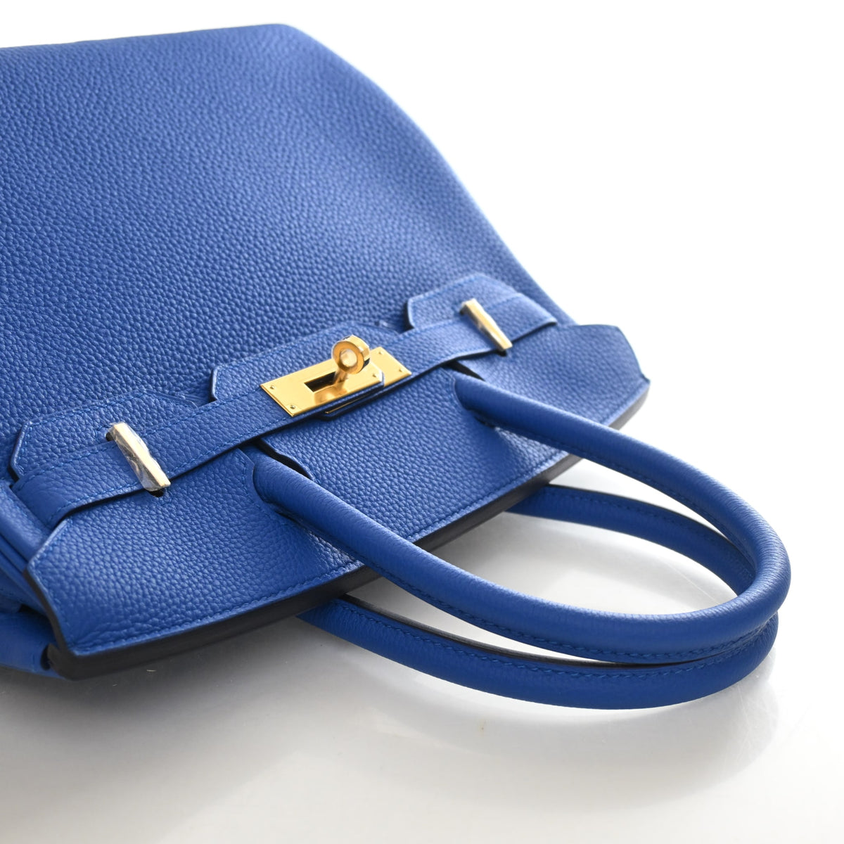 Hermes Bleu Zellige Togo Birkin 30, photo 10 of 14