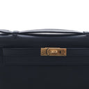 Hermes Noir Swift Kelly Poc...