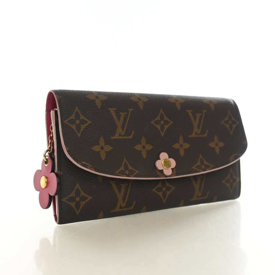 Louis Vuitton Monogram Blooming Emilie Wallet