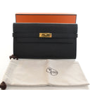Hermes Noir Epsom Kelly Cla...