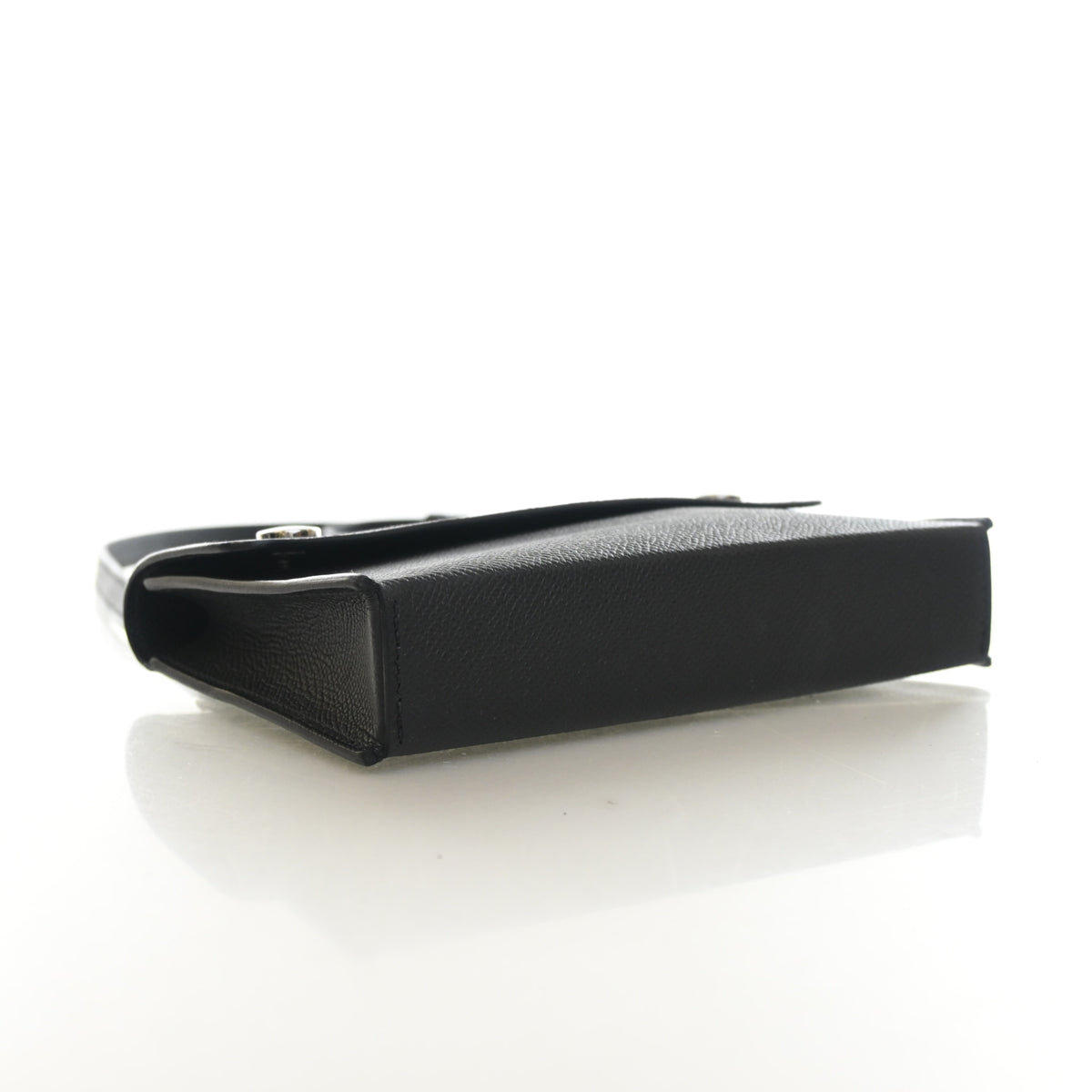 Hermes Noir Epsom Hermesnap Wallet, photo 4 of 12