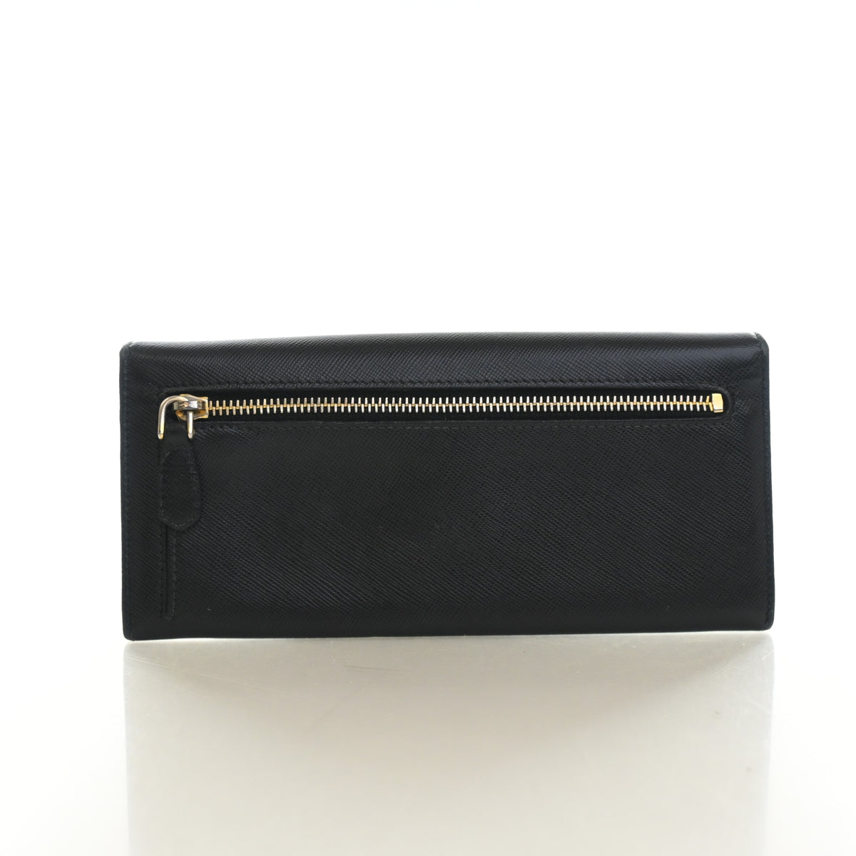 Pre-Owned Prada Wallet Saffiano Long, base and feet view