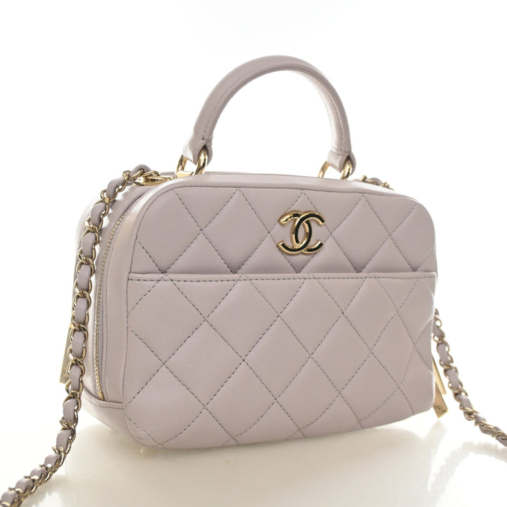 Chanel Lambskin Trendy CC Bowling Bag