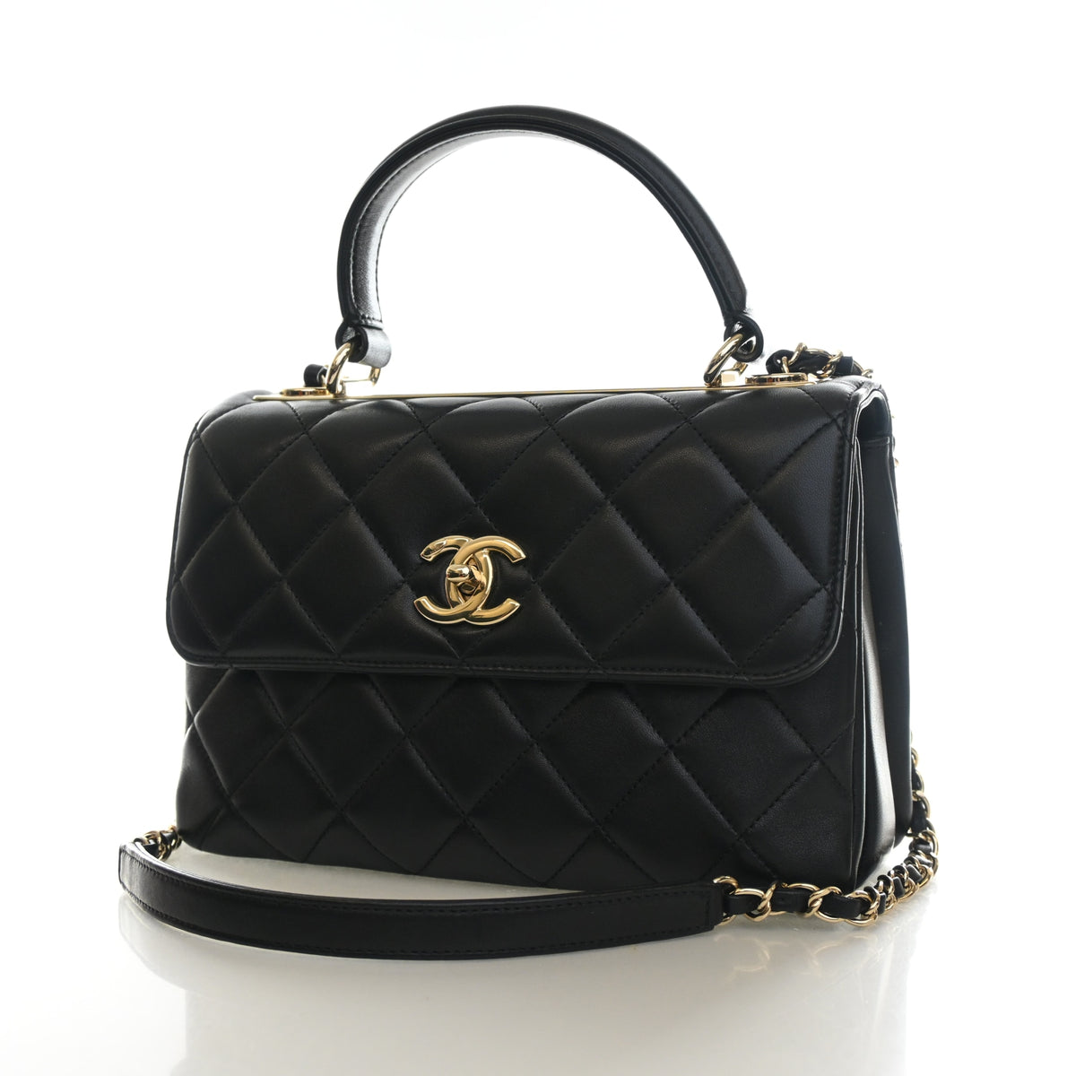 Chanel Small Lambskin Trendy CC Top Handle Bag, photo 3 of 15