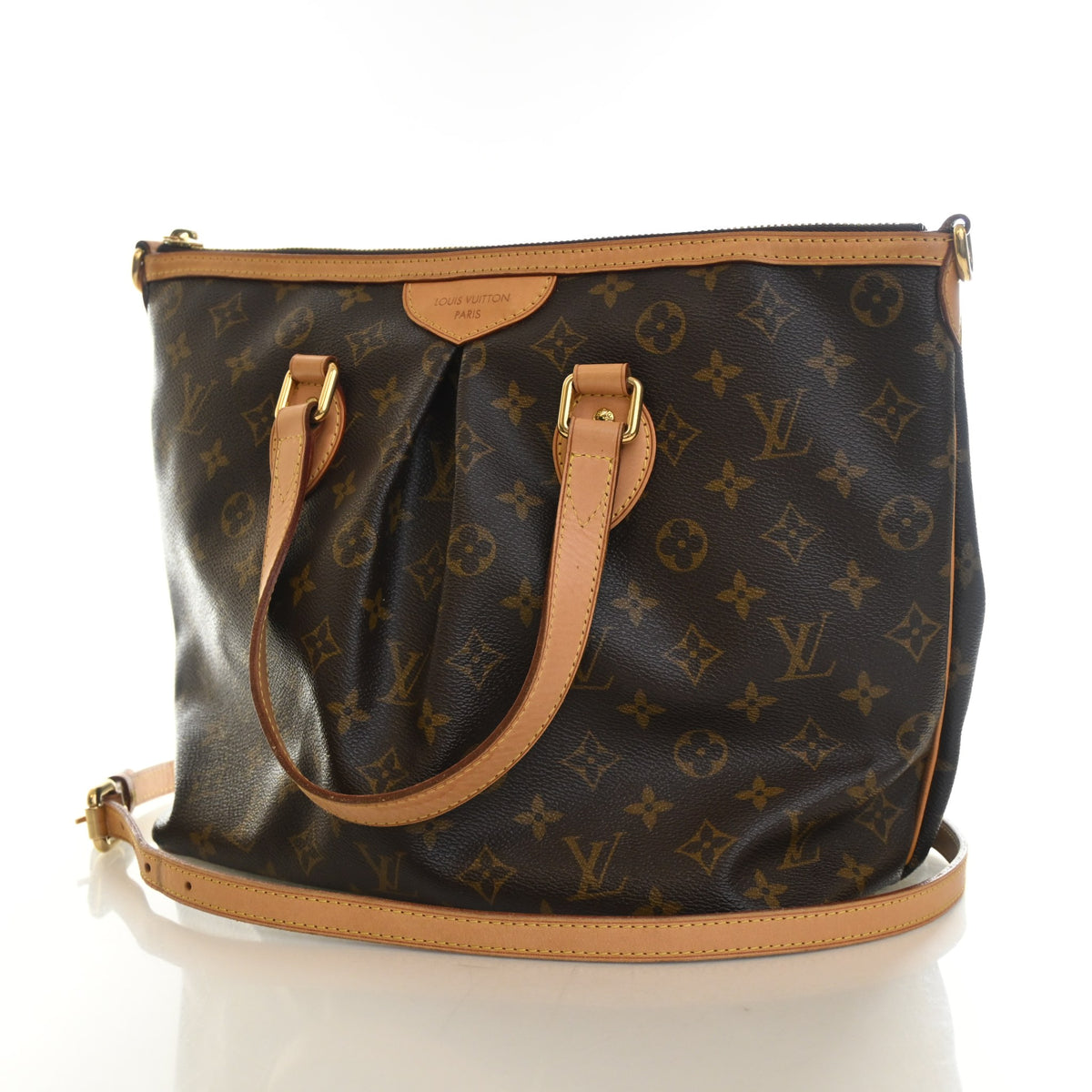 Pre-Owned Louis Vuitton PM Monogram Palermo, three-quarter view
