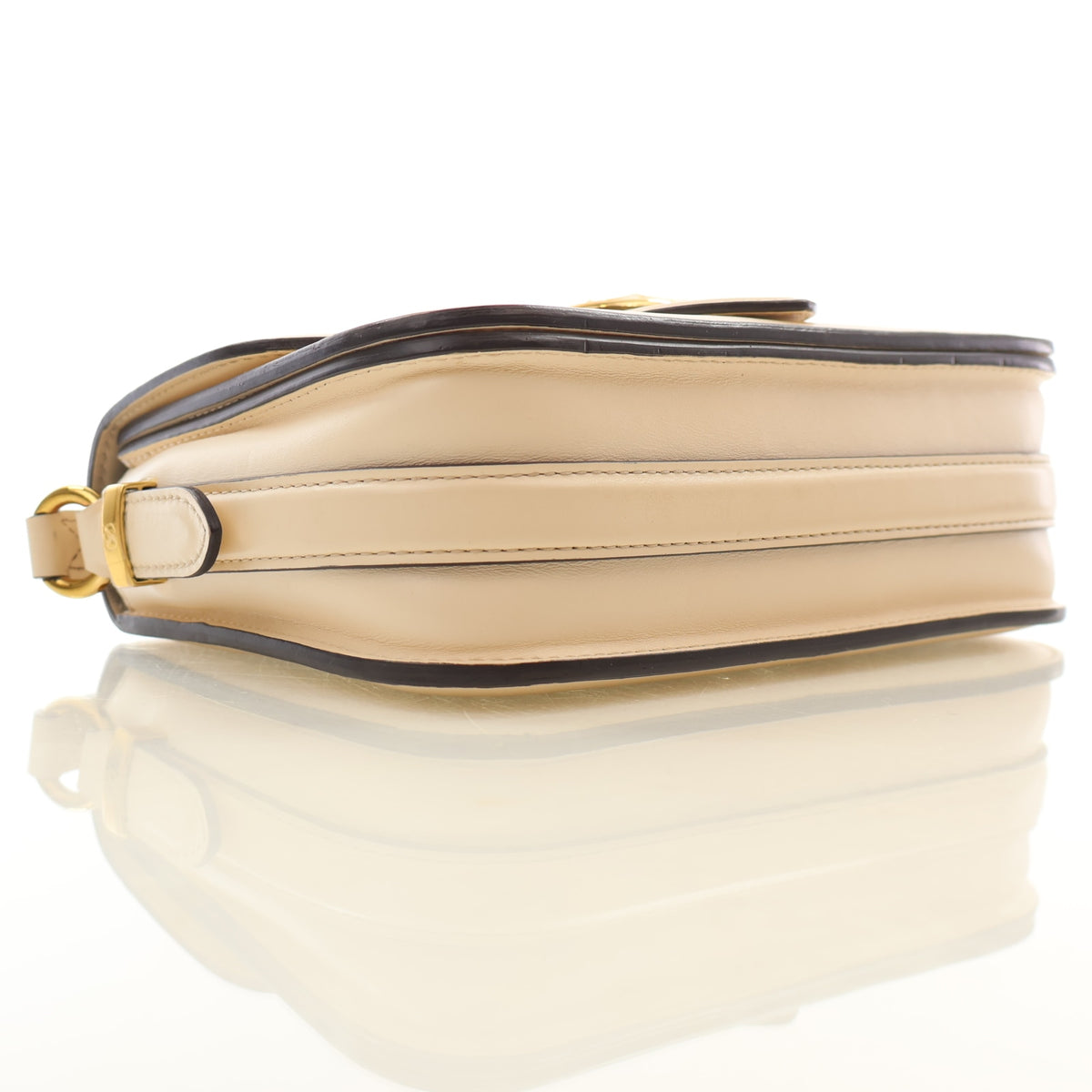Pre-Owned Louis Vuitton Calfskin LV Pont 9, side profile