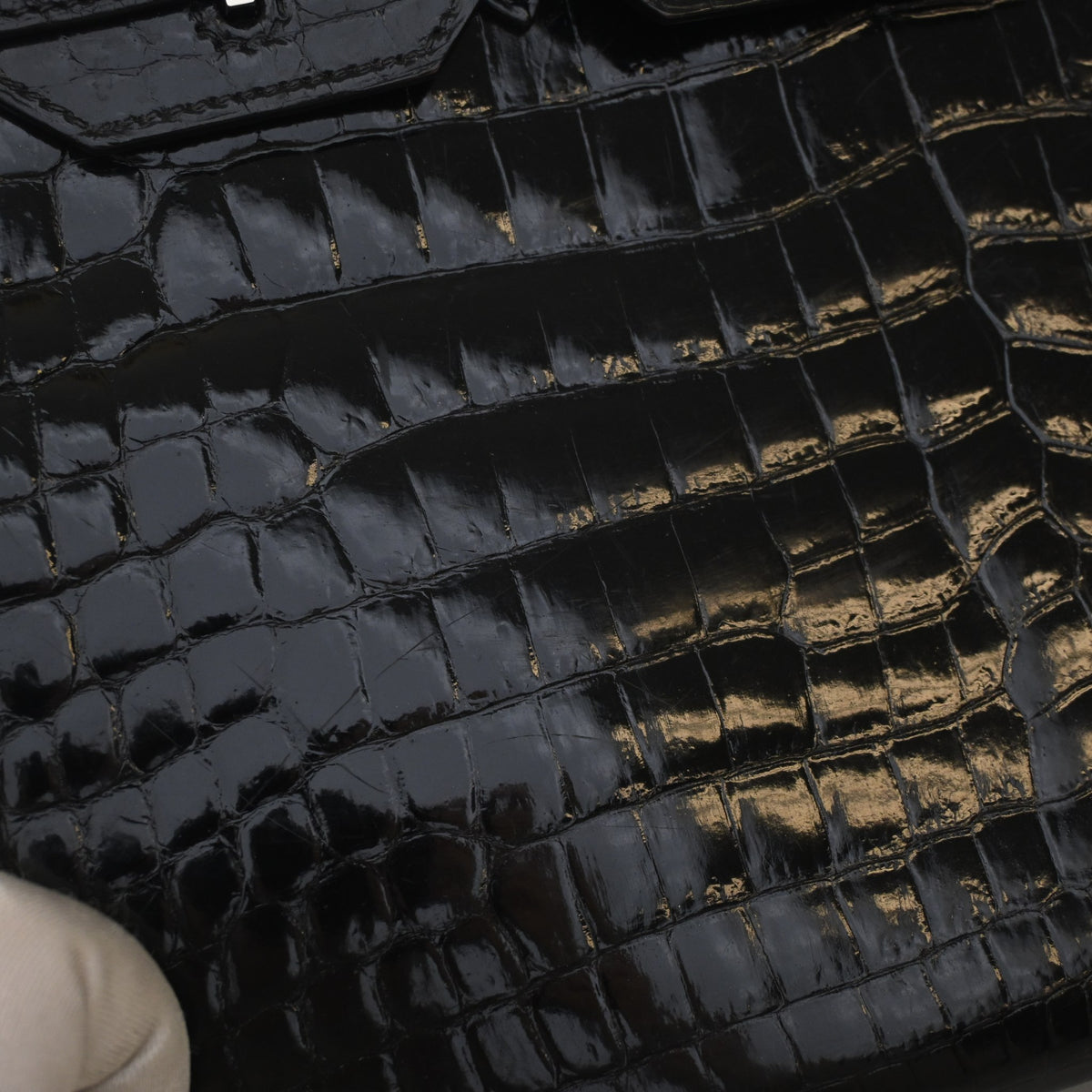 Hermes Noir Crocodile Birkin 30, photo 16 of 24