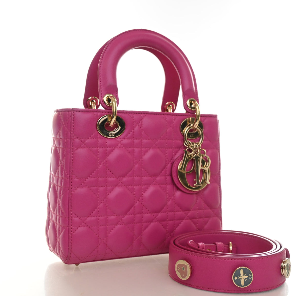 Christian Dior Small Lambskin Lucky Badges My Lady Dior, photo 2 of 20