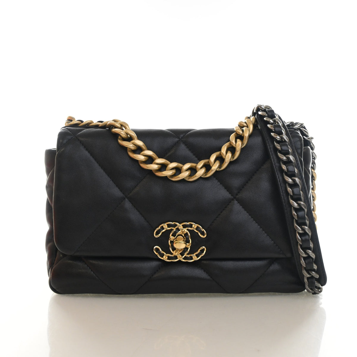 Pre-Owned Chanel 19 Flap Bag Medium Lambskin, photo 1 of 16