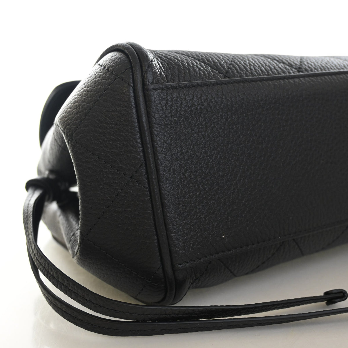 Pre-Owned Chanel Small Calfskin Stitched Urban Essentials Shopping Bag, base view
