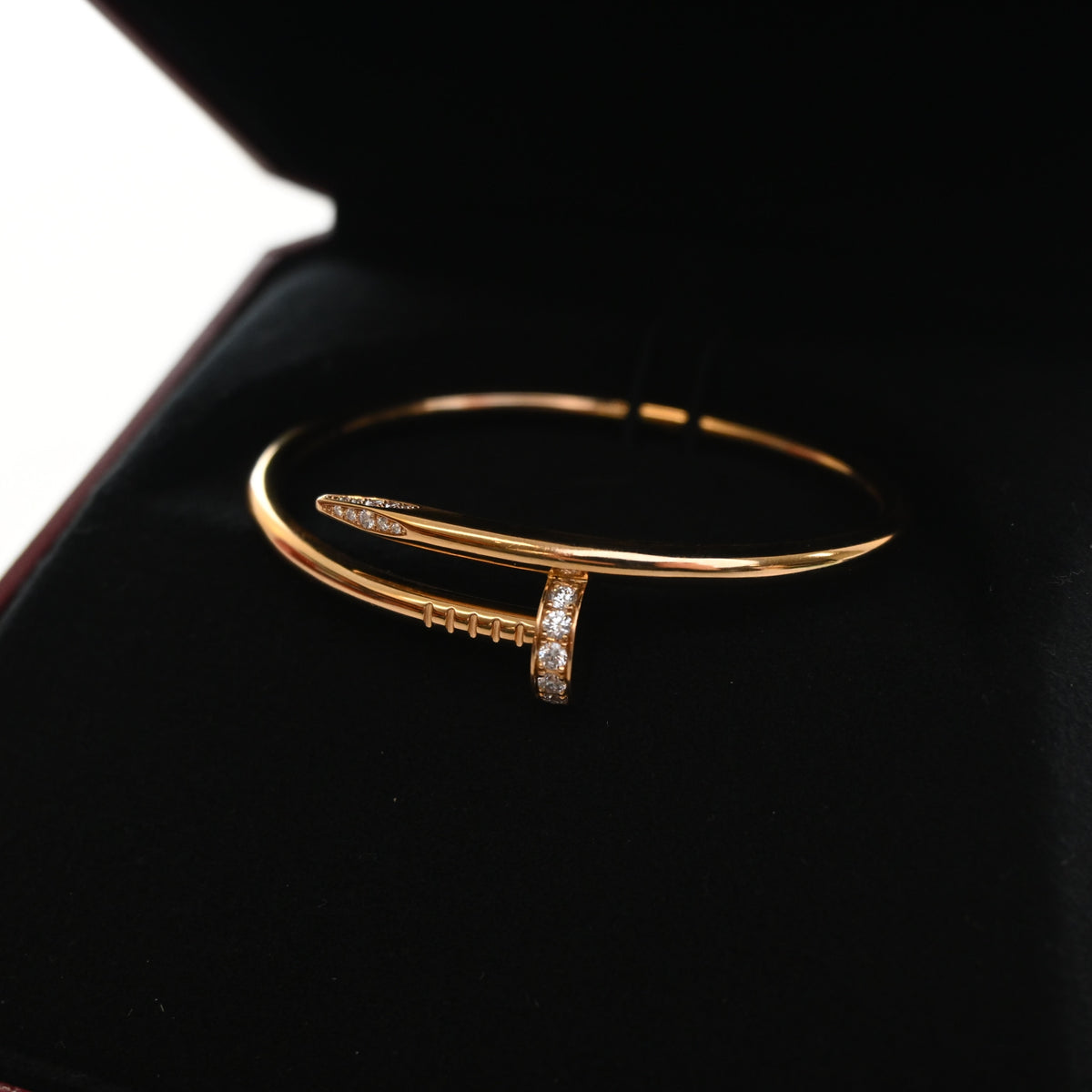 Cartier Diamonds Juste Un Clou Bracelet Sz 16, photo 6 of 7