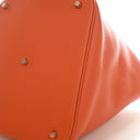 Hermes Orange Clemence Pico...