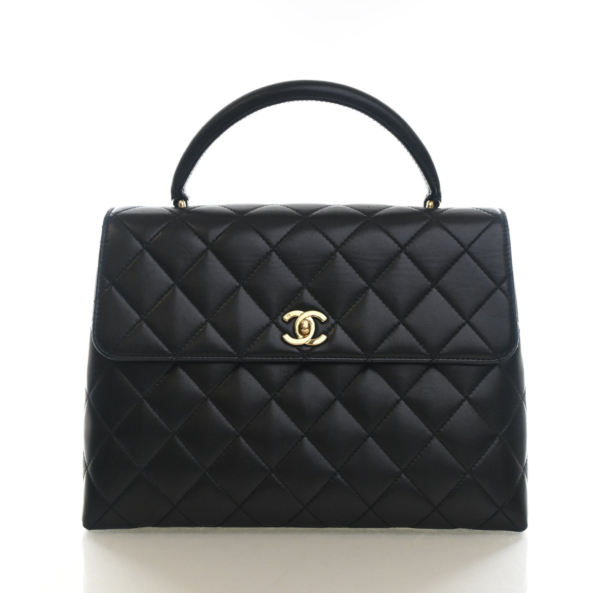 Chanel Vintage Lambskin Kelly Top Handle, photo 1 of 21
