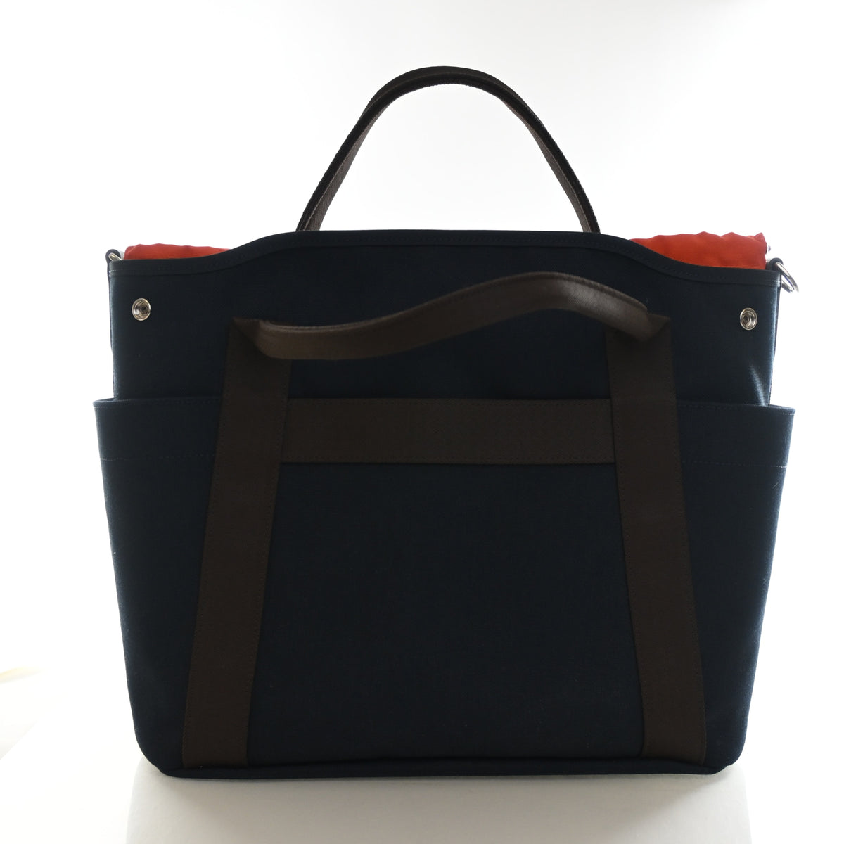 Pre-Owned Hermès Sac De Pansage Grooming Bag, back view