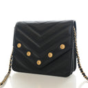 Chanel Lambskin Button Wall...