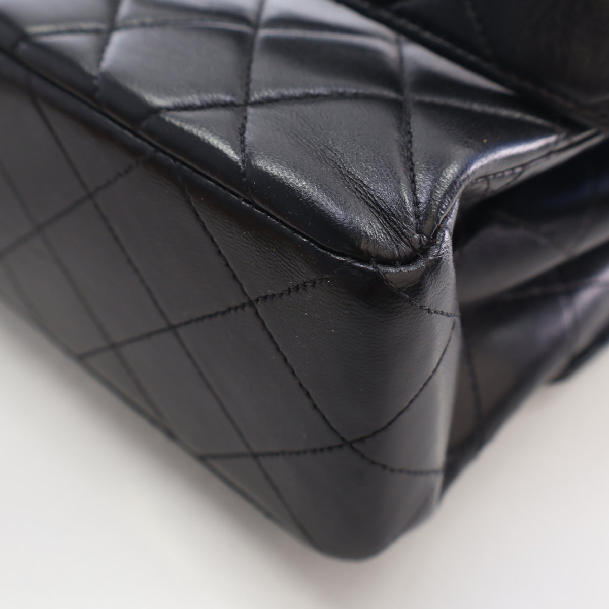 Chanel Vintage Medium Lambskin Double Sided Flap Bag, photo 14 of 20