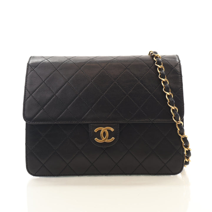 Chanel Vintage Lambskin Quilted Flap Bag