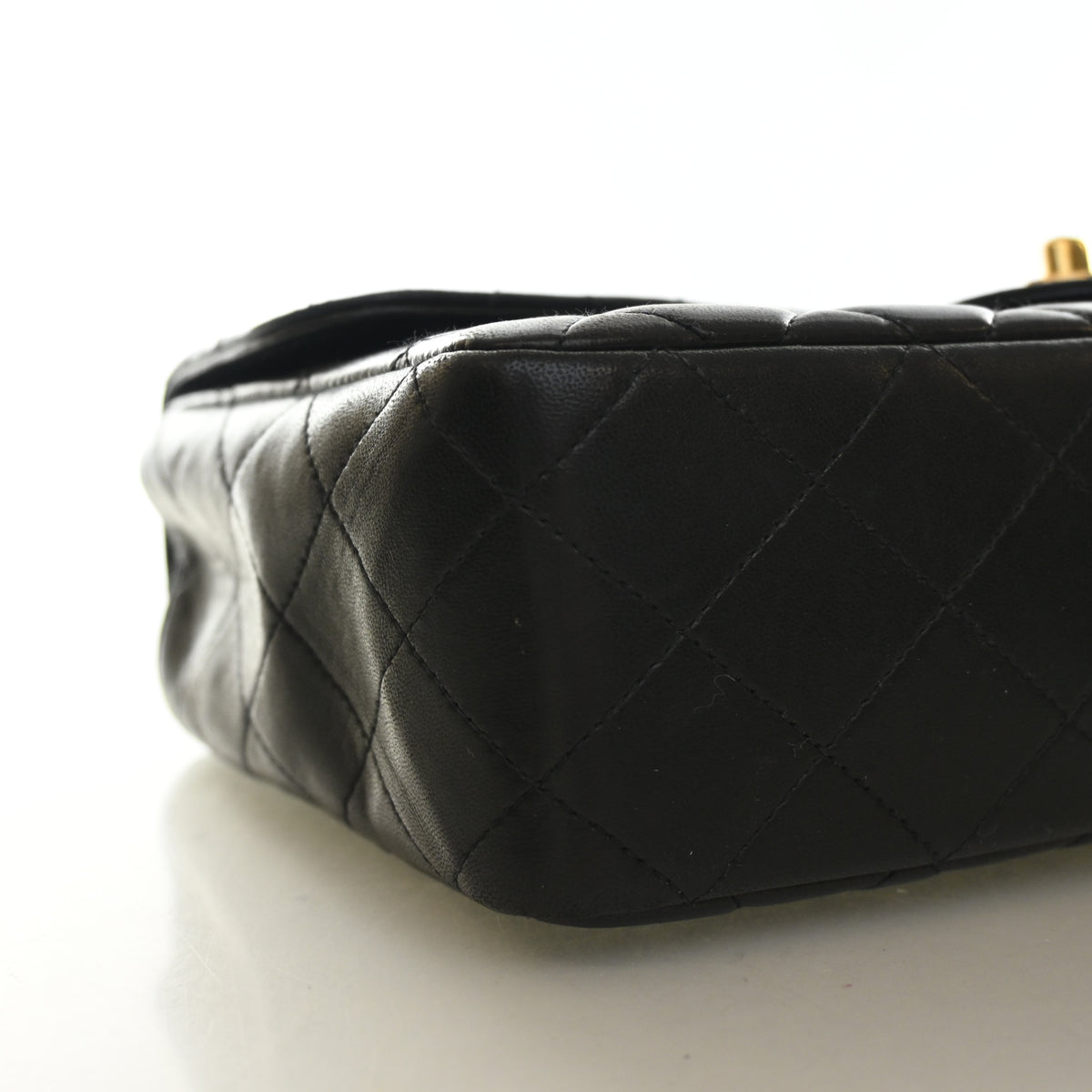 Chanel Vintage Medium Lambskin Rectangular Kelly Top Handle, photo 6 of 22