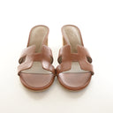 Hermes Gold Oasis Sandal Sz...