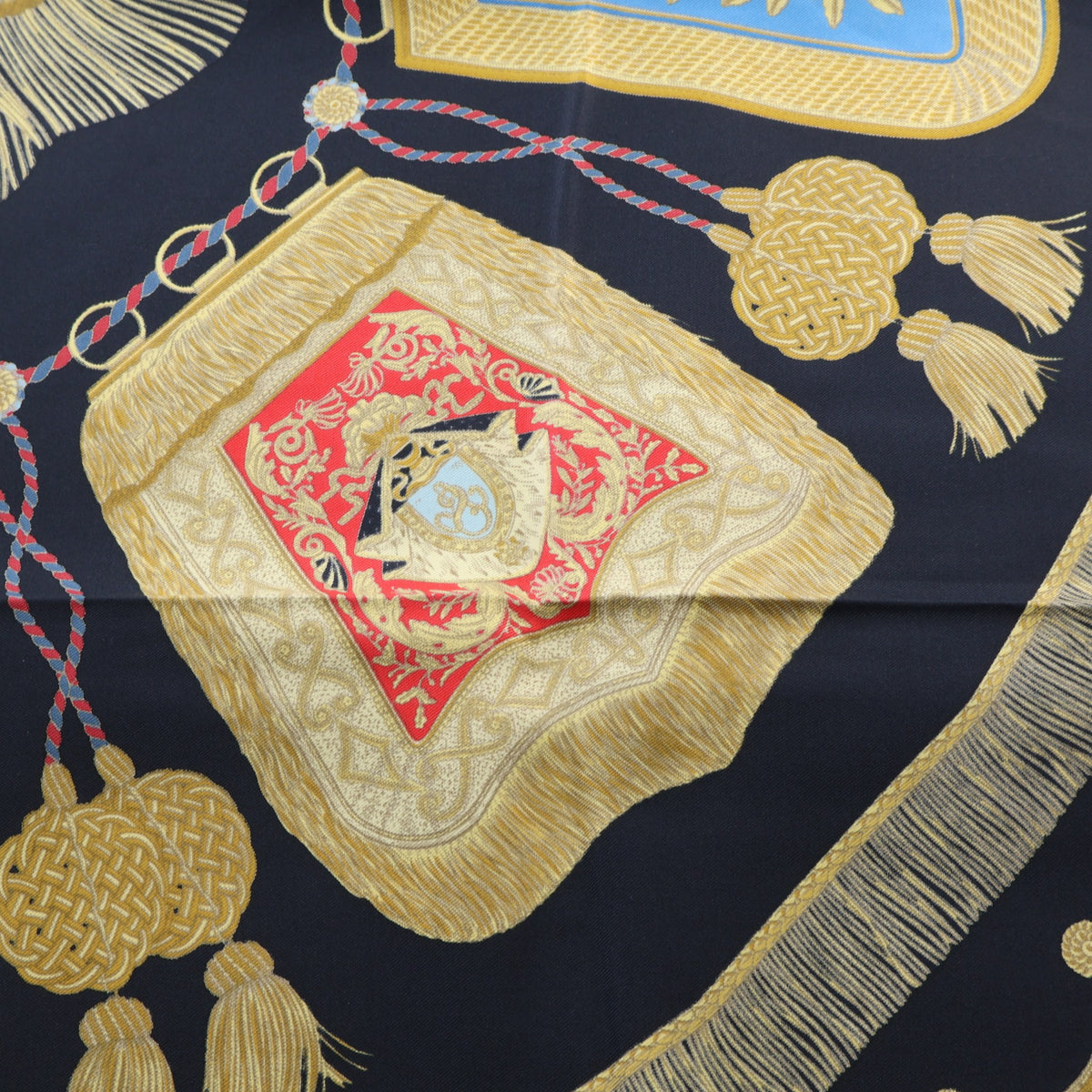 HERMES Carre 90 Poste et Cavalerie Silk Scarf, photo 3 of 9