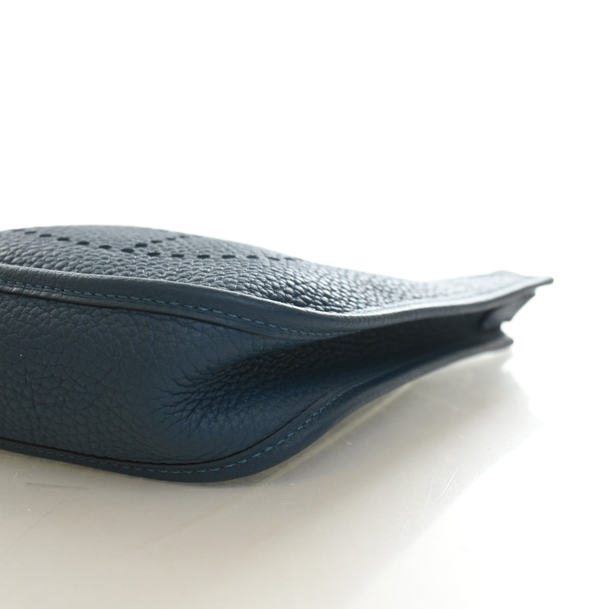Hermes Bleu Tie Clemence Evelyne TPM 16, photo 7 of 11