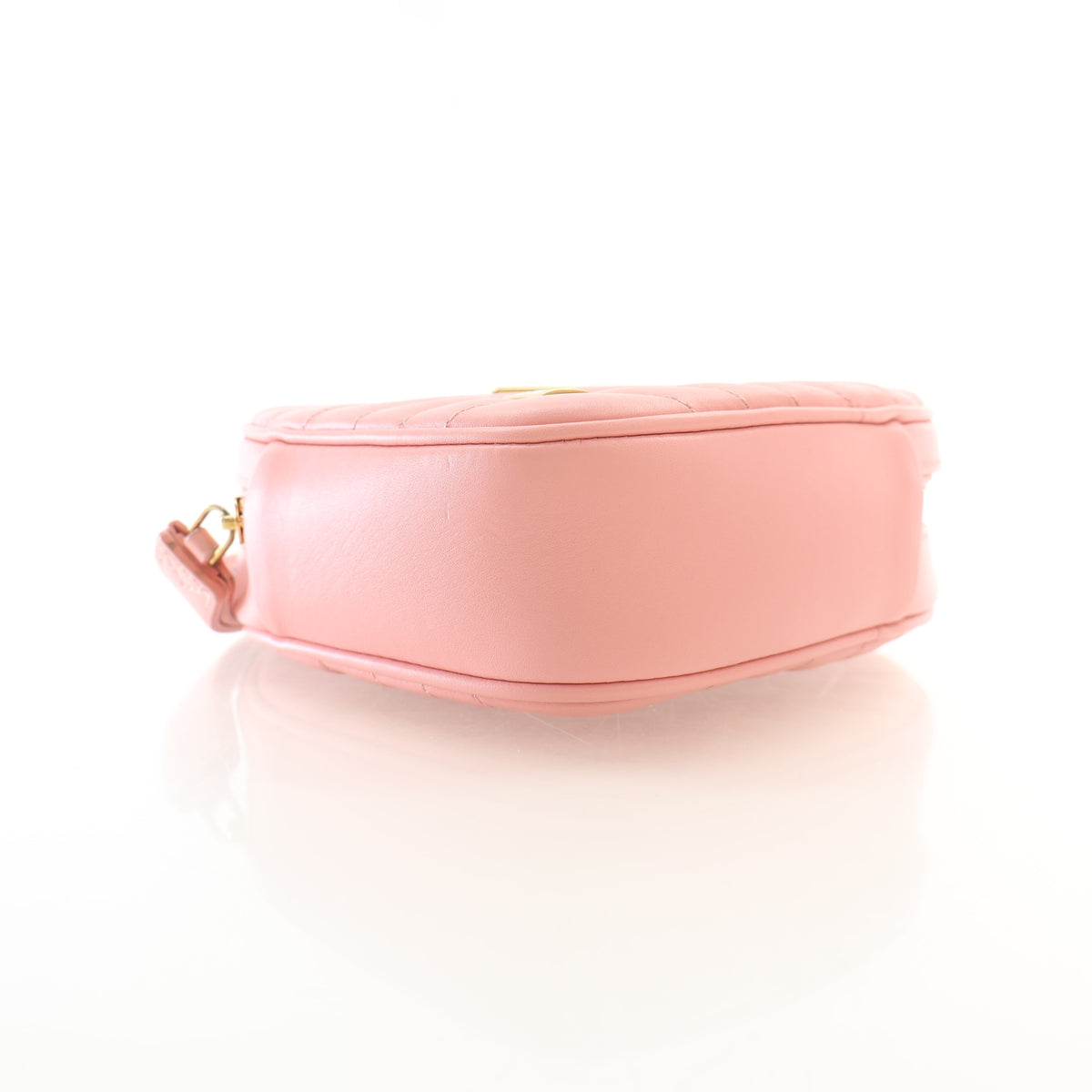 Pre-Owned Louis Vuitton Crossbody Bag Calfskin New Wave Heart, side profile, photo 9 of 15