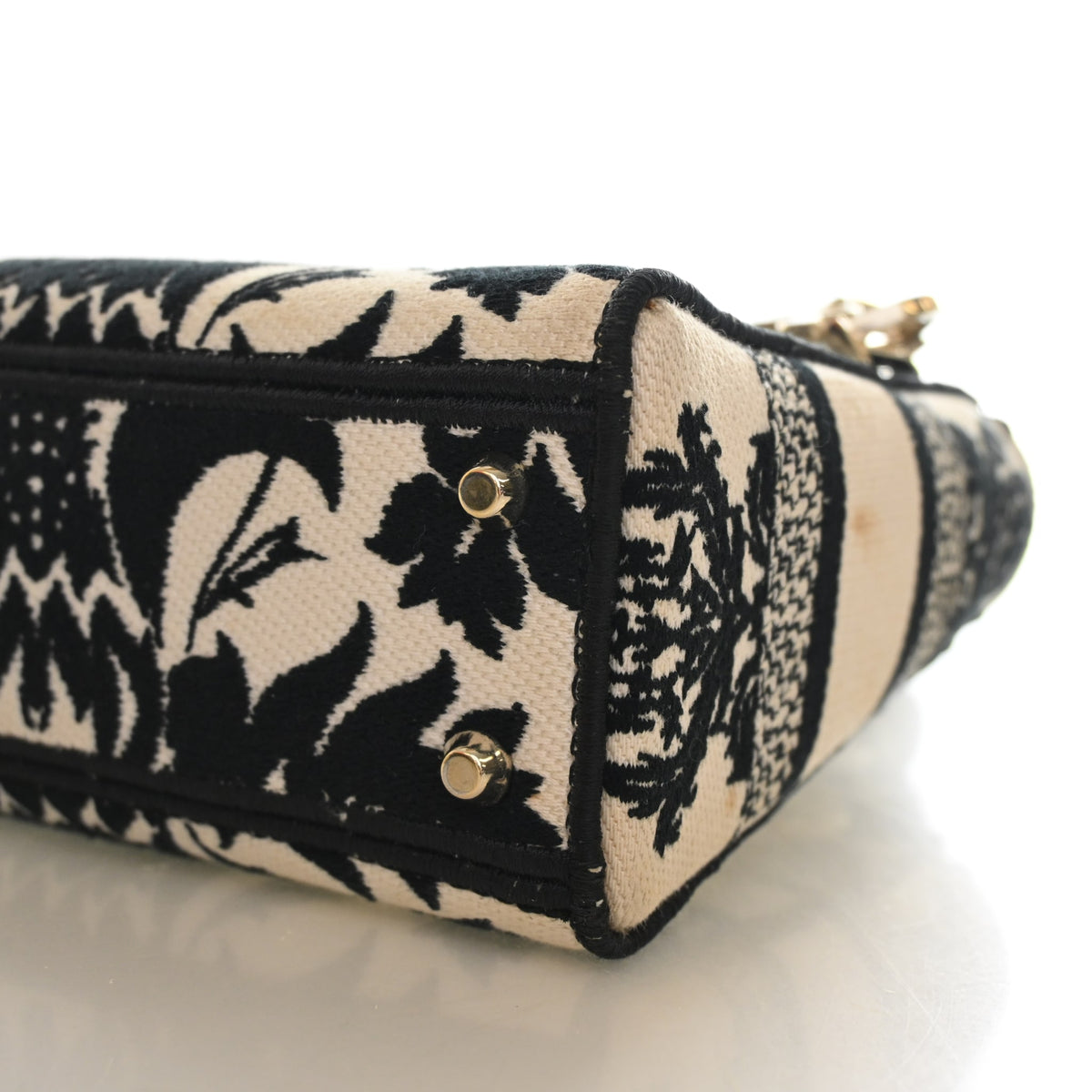 Christian Dior Mini Embroidered Canvas Lady D-Lite, photo 8 of 17