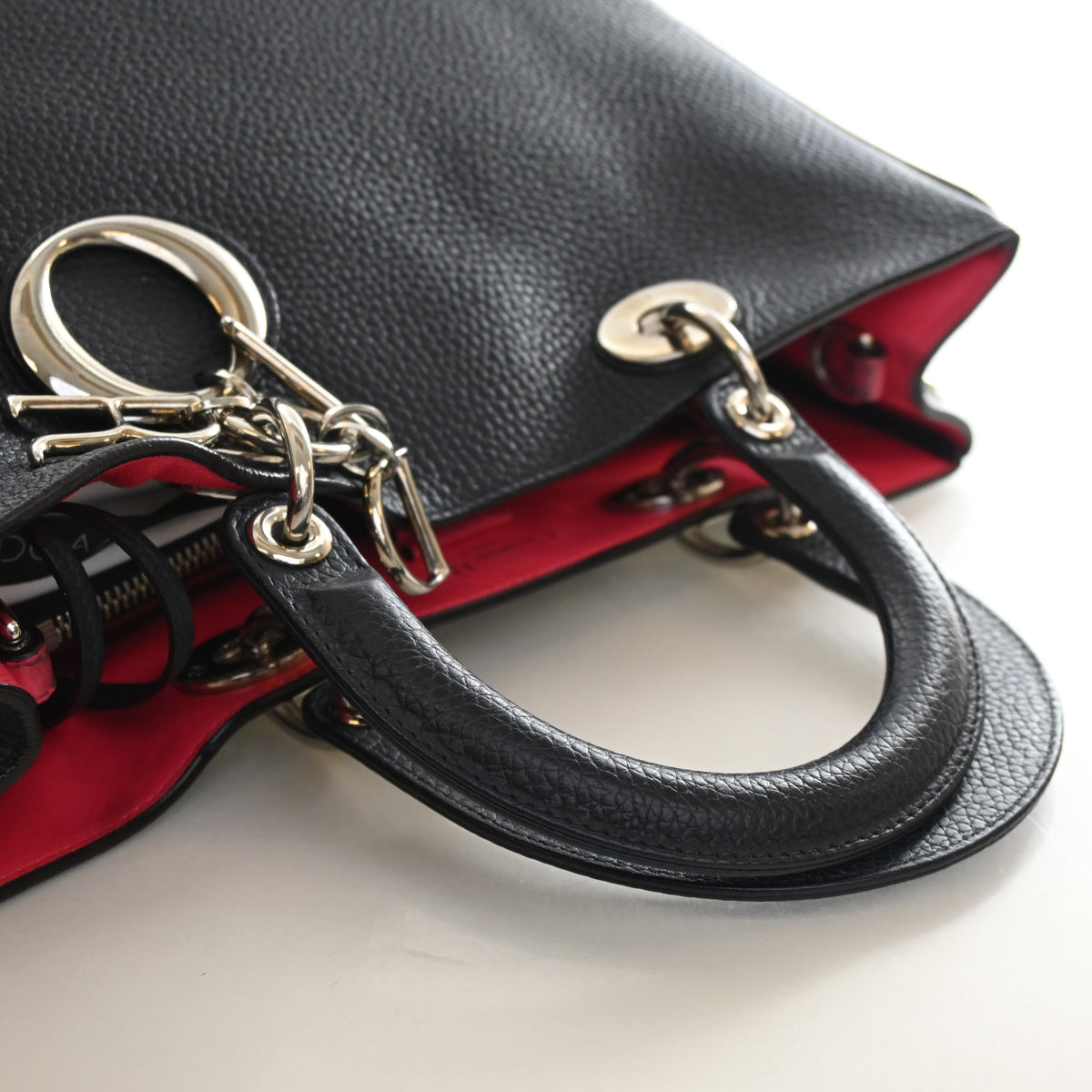 Christian Dior Medium Calfskin Diorissimo Tote, photo 10 of 20