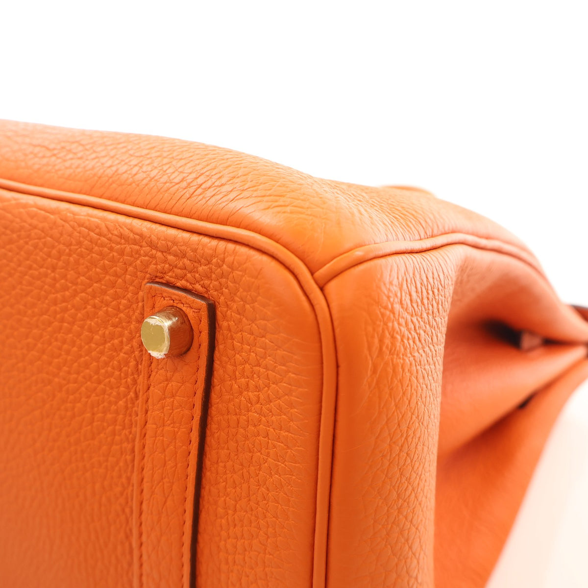 Hermes Orange H Togo Birkin 35, photo 7 of 18