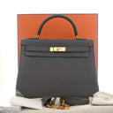 Hermes Gris Etain Togo Kell...