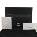 Chanel Caviar Wallet On Cha...