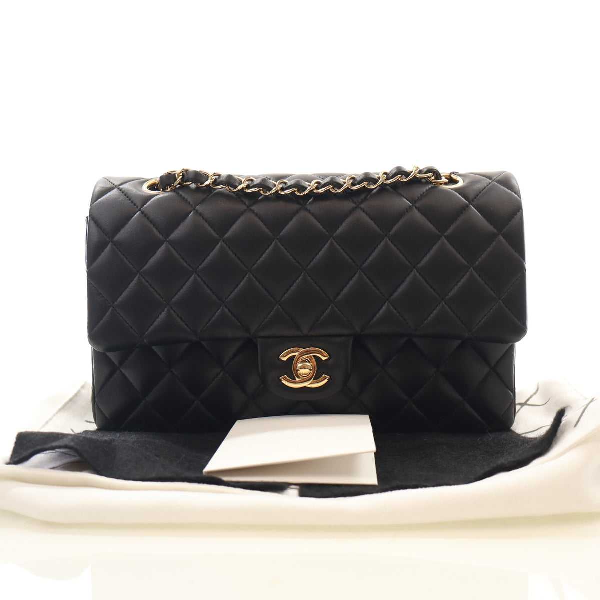 Chanel Medium Lambskin Classic Double Flap Bag, photo 17 of 17