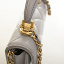 Chanel Mini Lambskin Top Ha...