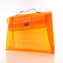 Hermes Vintage Orange Vinyl...